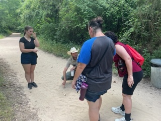 Dinosaur Valley State Park, Scat & Tracks Hike, June 29, 2024