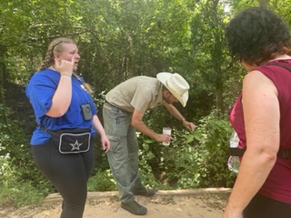 Dinosaur Valley State Park, Scat & Tracks Hike, June 29, 2024