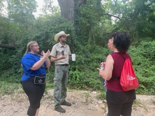 Dinosaur Valley State Park, Scat & Tracks Hike, June 29, 2024